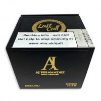 A.J. Fernandez Last Call Maduro Chiquitas Cigar - Box of 25