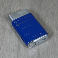 Xikar Linea Single Flame Lighter - Blue