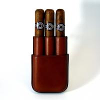 Montecristo Edmundo Leather Cigar Pouch - 3 Cigar Capacity