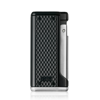 Colibri Monza III - Triple Jet Cigar Lighter - Black and Silver (End of Line)