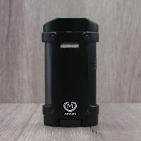 Myon Black Four Jet Table Lighter with Top Cigar Rest - Black
