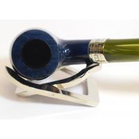 Peterson Atlantic 69 Smooth Blue & Green Bent Fishtail Pipe (PE1012)