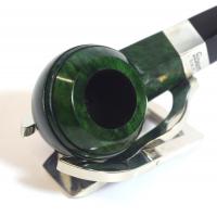Peterson Racing Green 80S Silver Mounted Fishtail Pipe (PE1274)