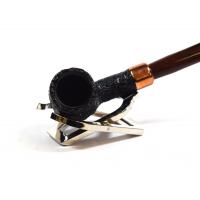 Peterson 2020 Christmas  Rustic 06 Fishtail 9mm Filter Pipe (PE1463)