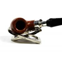 Peterson High Grade Natural Army Sterling Silver Spigot 221 Fishtail Pipe (PE1551)
