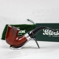 Peterson Sherlock Holmes Original Terracotta Silver Mounted P Lip Pipe (PE1592)