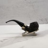 Peterson Donegal Rocky 03 Nickel Mounted Bent Fishtail Pipe (PE2136)