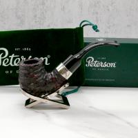 Peterson Donegal Rocky XL90 Nickel Mounted Fishtail Pipe (PE2349)