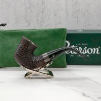 Peterson Sherlock Holmes Original Rusticated Silver Mounted P Lip Pipe (PE2357)