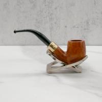 Peterson Natural Straight Grain Gold Mount 65 Pipe (PE2363)