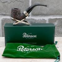 Peterson Donegal Rocky 338 Nickel Mounted Bent Fishtail Pipe (PE2381)