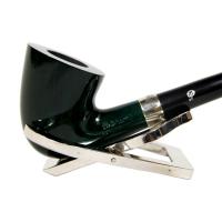Peterson Churchwarden D15 Green Nickel Mounted Fishtail Pipe (PEC026)