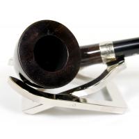 Peterson Churchwarden D15 Grey Nickel Mounted Fishtail Pipe (PEC150)