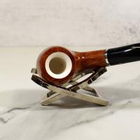 Rattrays Joy Meerschaum Light 8 Fishtail Pipe - Case and Accessories (RA1204)