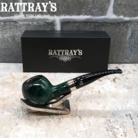 Rattrays Lowland 46 Green 9mm Filter Smooth Fishtail Pipe (RA1427)