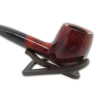 Viking Classic Ruby Smooth Liverpool Curved Pipe (VI022)