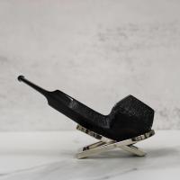 Stanwell Brushed Black 32 Fishtail Pipe (ST109) - END OF LINE