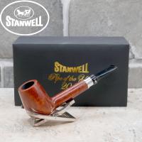 Stanwell Pipe Of The Year 2019 Light Silver Mounted Fishtail Pipe (ST262) - END OF LINE