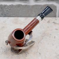 Stanwell Pipe Of The Year 2019 Light Silver Mounted Fishtail Pipe (ST262) - END OF LINE