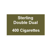 Sterling Double Dual Capsule - 20 Packs of 20 Cigarettes (400) - End of Line - LIMITED STOCK