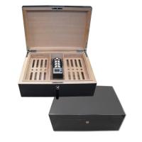 Villa Spa Cigar Humidor - up to 200 cigars capacity - Dark Grey