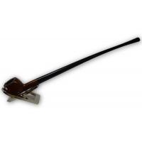 Wessex Deluxe Curved Fishtail Churchwarden Pipe (WED02)
