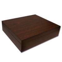 Walnut Veneer Humidor - 15 Cigar Capacity