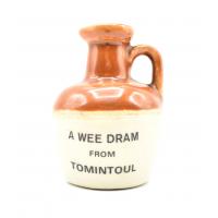A Wee Dram Tomintoul Ceramic Decanter - 40% 5cl