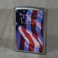 Zippo - Made in USA Flag - Windproof Lighter