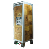 Adorini Cigar Cabinet Trolley Humidor - 800 Cigar Capacity