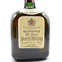 Buchanans De Luxe Spring Cap Bottled 1950s/60s - 40% 75.7cl