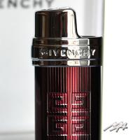 Givenchy Mini Bic Case Chrome Clear Red
