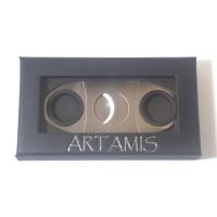 Artamis Twin Blade Stainless Steel Cutter With Rubber Grips