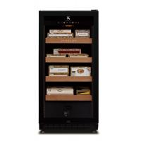 Swisscave Cigar Cabinet Black Climate Controlled Humidor - 800 Capacity