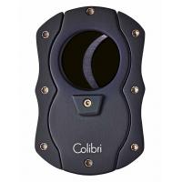 Colibri Coloured Blades Cigar Cutter - Black