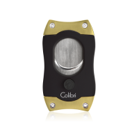 Colibri S Cut Cigar Cutter - Black & Gold - End of Line