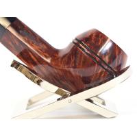 Alfred Dunhill - The White Spot Amber Root 3104 Group 3 Straight Bulldog Pipe (DUN140)