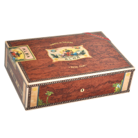 Elie Bleu Flor de Alba Bubinga Humidor - 110 Cigar Capacity