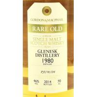 Glenesk 1980 Rare Old (Bottled 2014) G&M - 46% 70cl