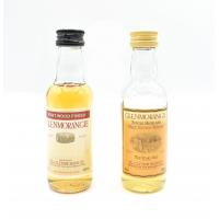 Glenmorangie 10 Year Old & Port Wood 2x5cl Miniatures with Tin - Low Fill 
