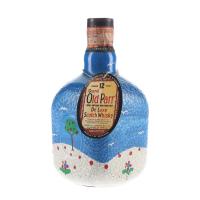 Grand Old Parr 12 Year Old 1970s Hand Painted Bottle Whisky - 75cl  40%
