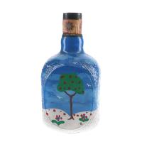 Grand Old Parr 12 Year Old 1970s Hand Painted Bottle Whisky - 75cl  40%