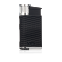 Colibri Evo Single Jet Lighter & SV Cutter Set - Black & Chrome