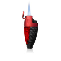 Colibri Talon Single-jet Flame Lighter - Red & Black (End of Line)