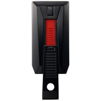 Colibri Slide Twin Jet Flame Lighter - Red & Black (End of Line)