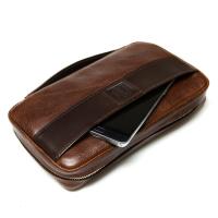 Peter James Aficionado Hand Made Cigar Case - Ruby