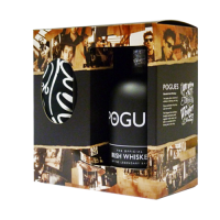 Pogues Irish Whiskey Gift Pack - 70cl Bottle with T-Shirt