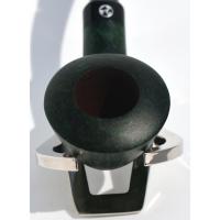 BLACK FRIDAY - Rattrays Limited Edition Green Smooth Fishtail Pipe (RA286)