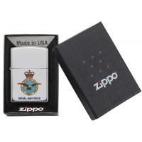 Zippo - High Polish Chrome Official Royal Air Force - Windproof Lighter