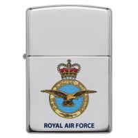 Zippo - High Polish Chrome Official Royal Air Force - Windproof Lighter